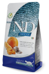 Farmina N&D Cat su silkėmis, moliūgais ir apelsinais, 1.5 kg