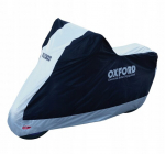 Apsauginis motociklo dangtis Oxford Aquatex S, juodas/pilkas