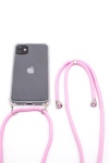 Evelatus Apple iPhone 7 / 8 / SE2020 / SE2022 silikoninis skaidrus dėklas su TPU dirželiu, skaidrus
