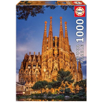 &bdquo;Sagrada Familia dėlionė 1000 dalių - EDUCA - Architektūra ir monumentas - Suaugusiems - Nuo 12 metų&ldquo;