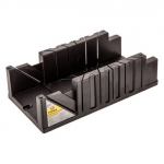 Plastikinė kampų pjovimo dėžutė 327x125x78 mm