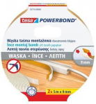 Tesa Powerbond dvipusė montavimo juosta 5m x 9mm, 2 vnt.