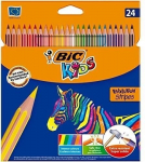 Spalvoti pie&scaron;tukai Bic Eco, 24 vnt.