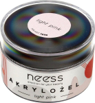 Nagų akrilo gelis Neess Light Pink, 15 g