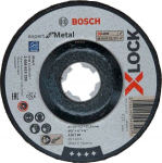 Bosch &scaron;lifavimo diskas plienui X-lock 125mm x 6mm