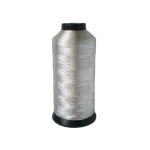 Metalizuoti siuvinėjimo siūlai Nr. 120 RainBow&reg; META MT1202 5000 m, spalva sidabro