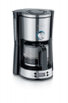PROGRAMUOJAMA KAVOS VERDYNYS 10T 1,4L 1000W AROMATO SELEKTORIUS LCD JUODAS INOX SEVERIN - 4826