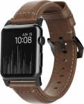 Nomad Traditional Band, black hardware/rustic brown - AW Ultra 2/1 (49mm) 9/8/7 (45mm)/6/SE/5/4 (44m