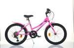 Vaiki&scaron;kas dviratis Bimbo Bike Virus Girl 20", rožinis