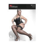 Moteri&scaron;kos didelio dydžio kojinės Adrian Bella 15 den nero