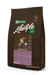 Nature's Protection Lifestyle begrūdis sausas maistas visų veislių suaugusiems &scaron;unims su ėriena, 10 kg