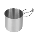 Nerūdijančio plieno puodelis Mil-Tec, 800 ml