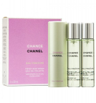 Tualetinis vanduo Chanel Chance Eau Fraiche EDT moterims, 3 x 20 ml