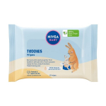 Drėgnos servetėlės Nivea Baby Toddies, 57 vnt.