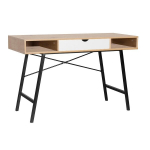 Ra&scaron;omasis stalas Evelekt Study 120x48x76 cm, rudas