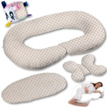 Daugiafunkcinės C tipo maitinimo pagalvės rinkinys EkmTrade, 130 cm