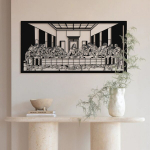 Wallity pakabinama dekoracija The Last Supper- APT380, 1 vnt.