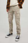 Laisvalaikio kelnės vyrams Jack & Jones, smėlio spalvos