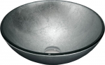 Stiklinis praustuvas Mexen Mira, Silver