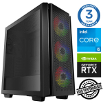 Kompiuteris Intop RW35281NS i5-12400F 16GB 1TB SSD M.2 NVME RTX3050 6GB no-OS