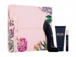 Kosmetikos rinkinys Carolina Herrera Good Girl moterims: kvapusis vanduo EDP, 80 ml + kūno losjonas, 100 ml + kvapusis vanduo EDP, 10 ml