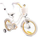 Vaiki&scaron;kas dviratis Heart Bike 16", baltas