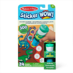 Lipdukų knygelė Melisaa & Doug Sticker WOW! Dinozauras
