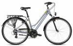 Dviratis Romet Gazela 0 2025 bright graphite-green-18" / M