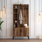 Prie&scaron;kambario spinta Viyana D - Walnut, ruda