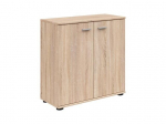 Komoda Black Red White Noeda, ruda