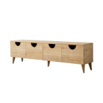TV staliukas Asir Four Seasons v2, rudas