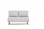 Sofa-lova Asir Folde, pilka