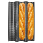 Bagetės skardos plieninės 38 cm