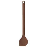 Rudos spalvos silikoninė virtuvinė mentelė Sillini 28 cm