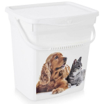 Gyvūnų maisto dėžė Hobby Life, balta, 6 l