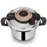 Greitpuodis, 5 l, Greitpuodis plienas su automatiniu užrakinimu 5 l