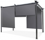 Pavėsinė Pergola Sprint Plus, pilka