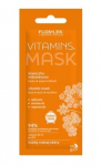 Vitamininė kaukė veidui, kaklui ir dekoltė Flos-Lek Vitamins. Mask, 6 ml