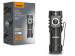 Įkraunamas LED žibintuvėlis 10W IP68 - &scaron;altai balta (5700K) - 600Lm