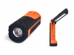 3in1 LED žibintuvėlis 3W COB + 1W LED, &scaron;altos baltos spalvos (6000K), maitinamas i&scaron; 3xAA baterijos