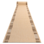 Kilimėliai sizalis FLOORLUX dizainas 20195 mais / kava 120 cm