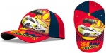 Kepurė su snapelų Hot Wheels, raudona