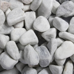 Akvariumo žvyras Aqua Della Carrara, 2 kg, baltas