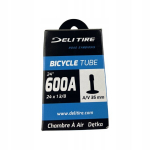 Dviračio kamera Deli Tire 24x1", juoda