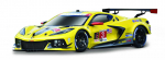 Chevrolet Corvette 2020 sidabrinis 1:24 modelis Bburago