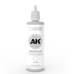 Skiediklis akriliniams dažams AK Interactive Acrylic Thinner 3rd Gen, 100ml