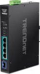 Gigabit PoE+ jungiklis - TRENDnet - TI-PGM541 - 5 prievadai - Temperatūra -20&deg; iki 65&deg;C - IP30