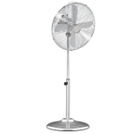 Homcom ventiliatorius 120 cm, sidabrinės spalvos