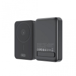 Atsarginis maitinimo &scaron;altinis ("Power Bank") "XO power bank" magnetinis PR231 20W 10000mAh juodas