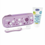 Dantų pastos ir &scaron;epetėlio rinkinys vaikams Chicco, 6-36 mėn